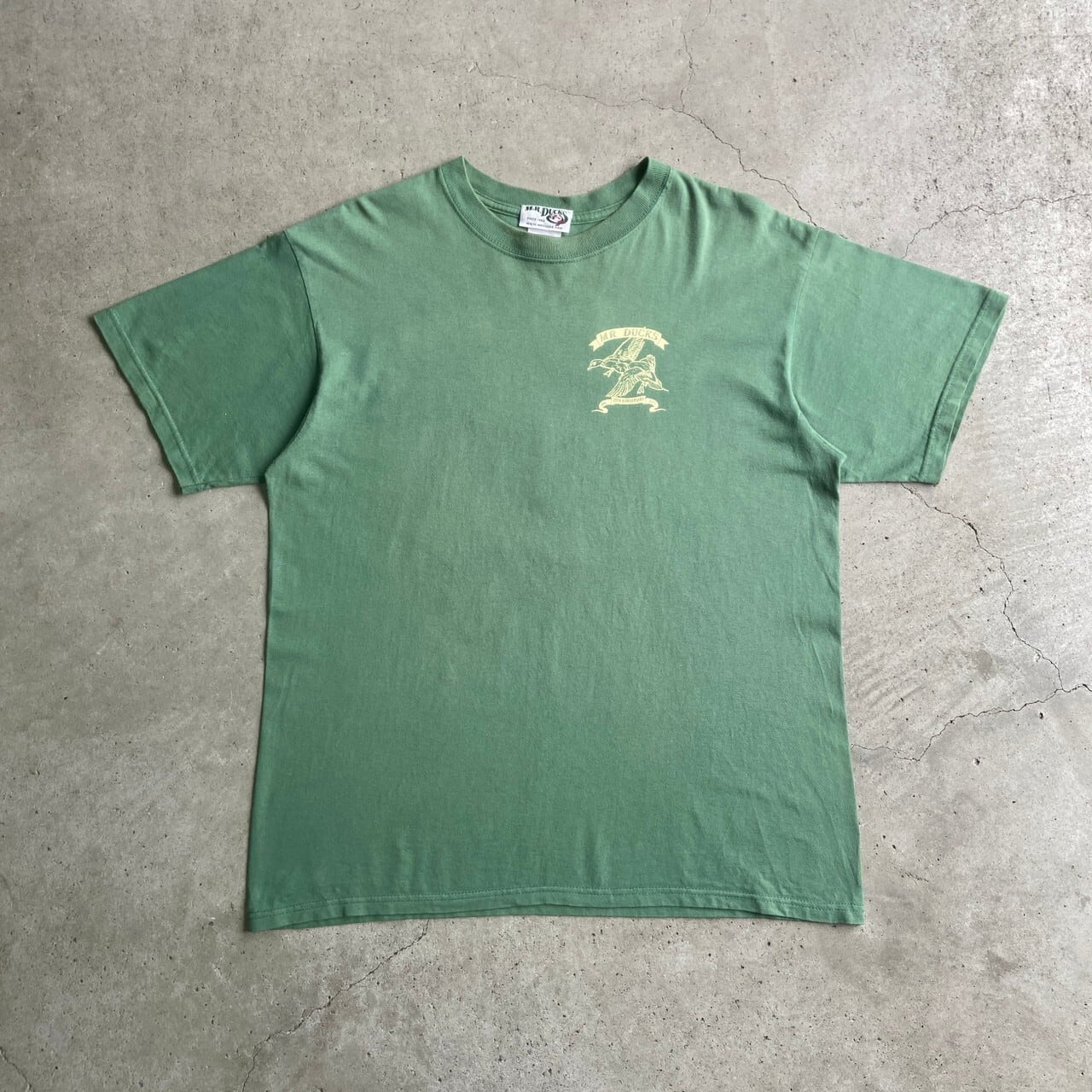 USA製 M.R.DUCKS 鳥 アニマル プリント Tシャツ メンズL 古着 両面