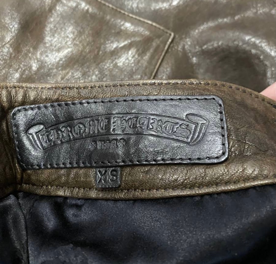 CHROME HEARTS クロムハーツ レディース ダガー ジッパー ハーフパンツ