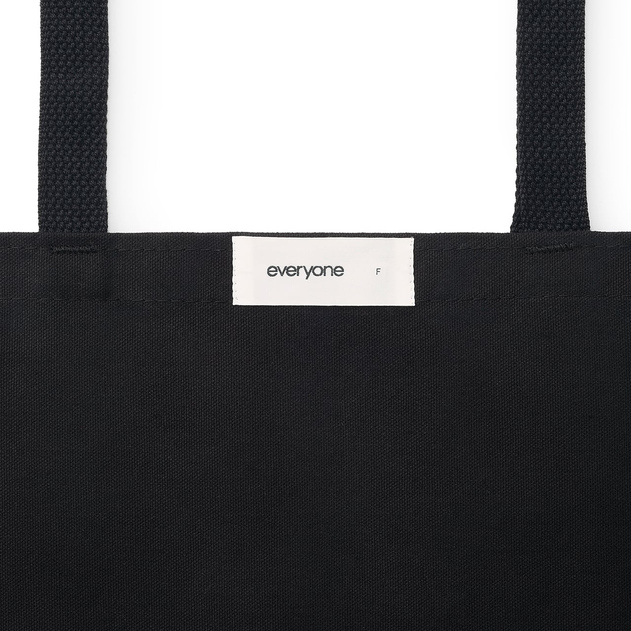 everyone LOGO BY VINCENT TOTE BAG (BLACK) | everyone