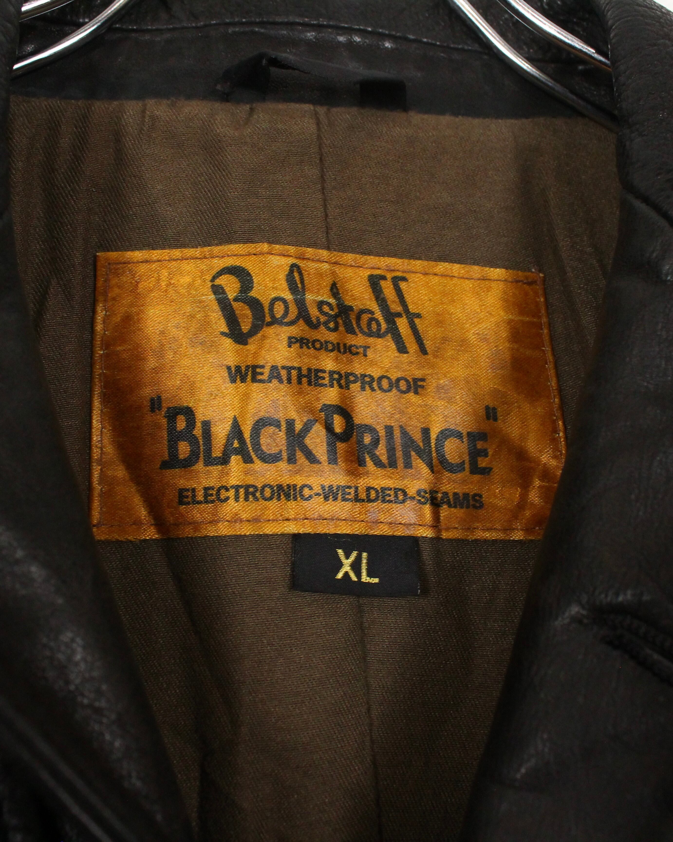 Caka act2】“Belstaff BLACK PRINCE” Special Leather Coverall Jacket