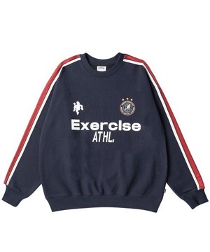 [exercise] E.X.R LOGO UNIFORM SWEATSHIRT_NAVY 正規品 韓国ブランド 韓国通販 韓国代行 韓国ファッション