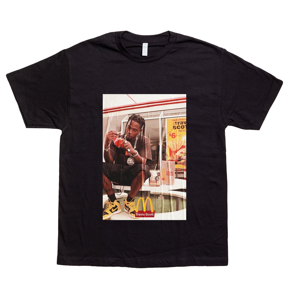 Travis Scott M.D S/S Tee (black) | 【公式】Unknown Clothing