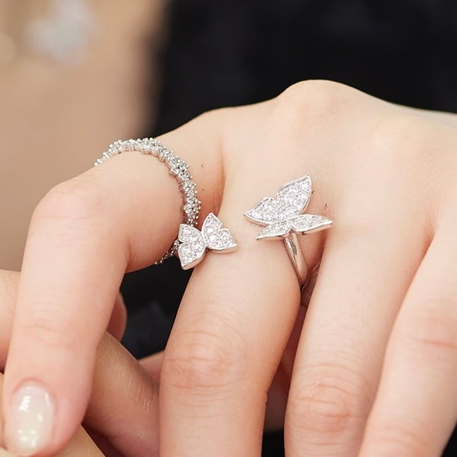 Daisy flake ring | LATUA STELLA