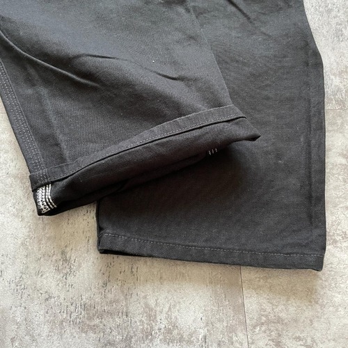 メキシコ製 ブラック ダブルニー Carhartt B01-M 34×36 詳細写真16