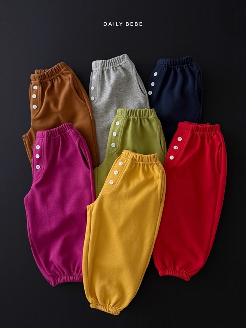 daily bebe［取寄］button jogger pants 26autumn