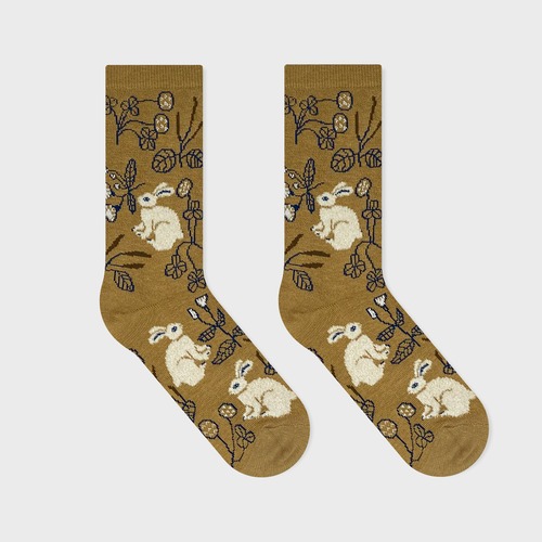 【Miyuki Matsuo】松尾ミユキ  SOCKS RABBIT ウサギ ソックス