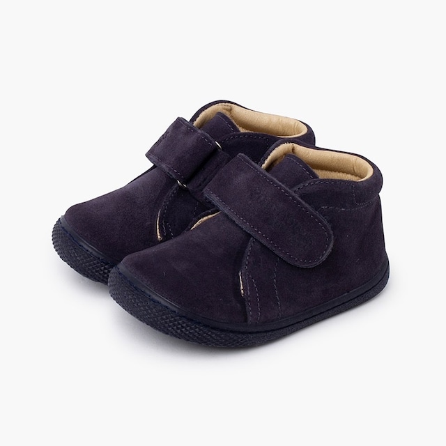 【Pisamonas】BAREFOOT LEATHER BOOTS(Azul marino ネイビー)
