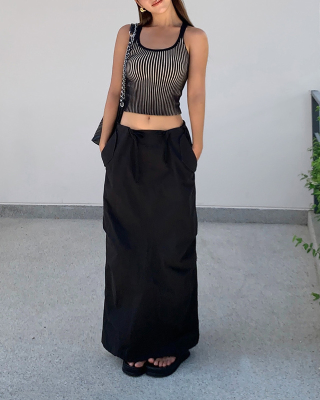 リブニットキャミソール A0044 - 3