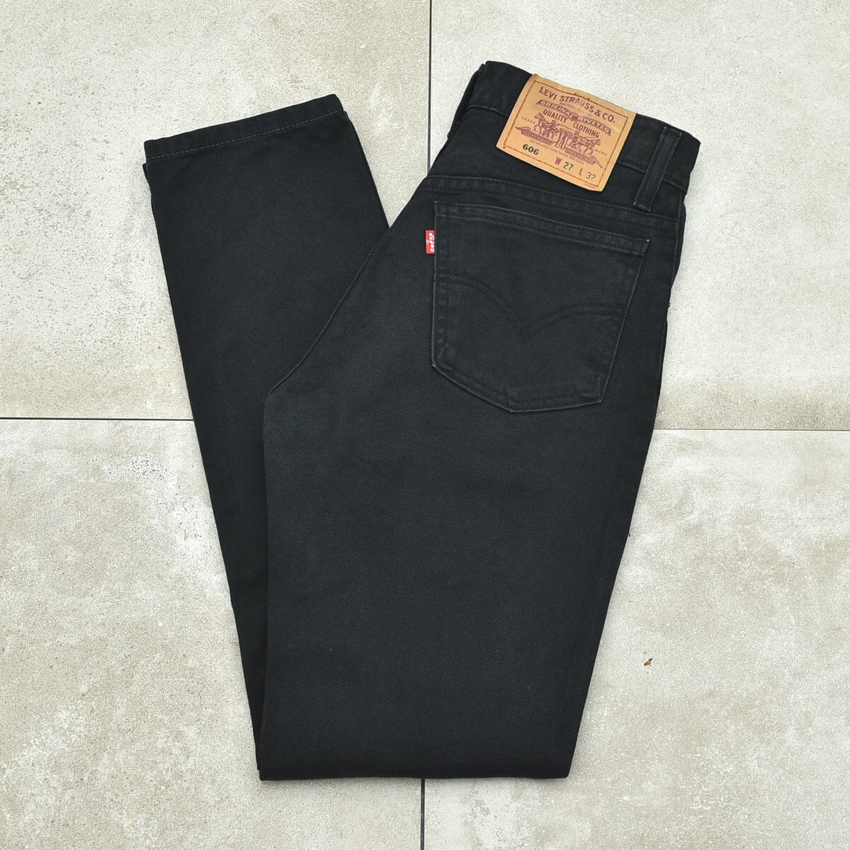 Levi's 606 black denim pants Made in JP | 古着屋 grin days memory ...