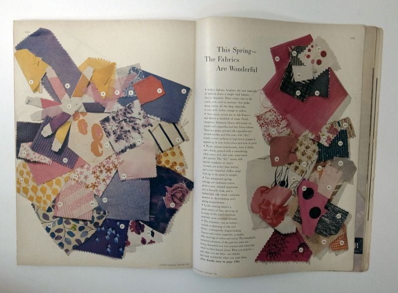 Harper's BAZAAR US 1955.01 | magnif