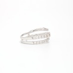 ダイヤモンド デザイン リング K18 (WG) / 1.000ct