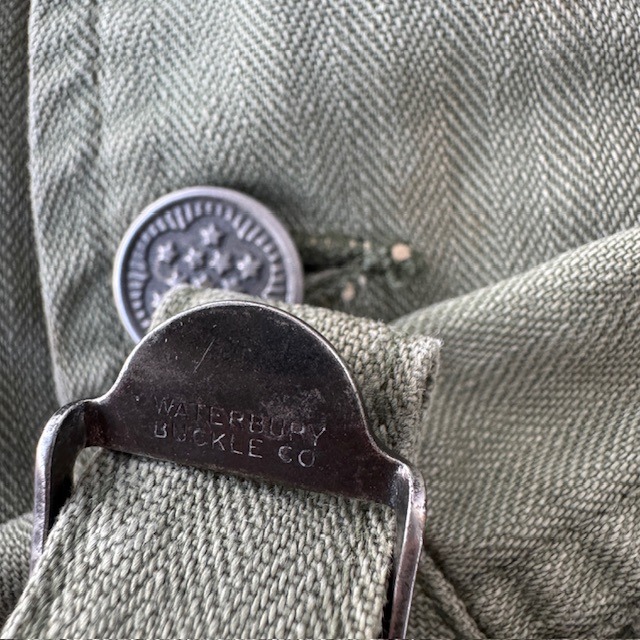 US Army M-41 HBT Shirt Jacket 46R 40s 画像8