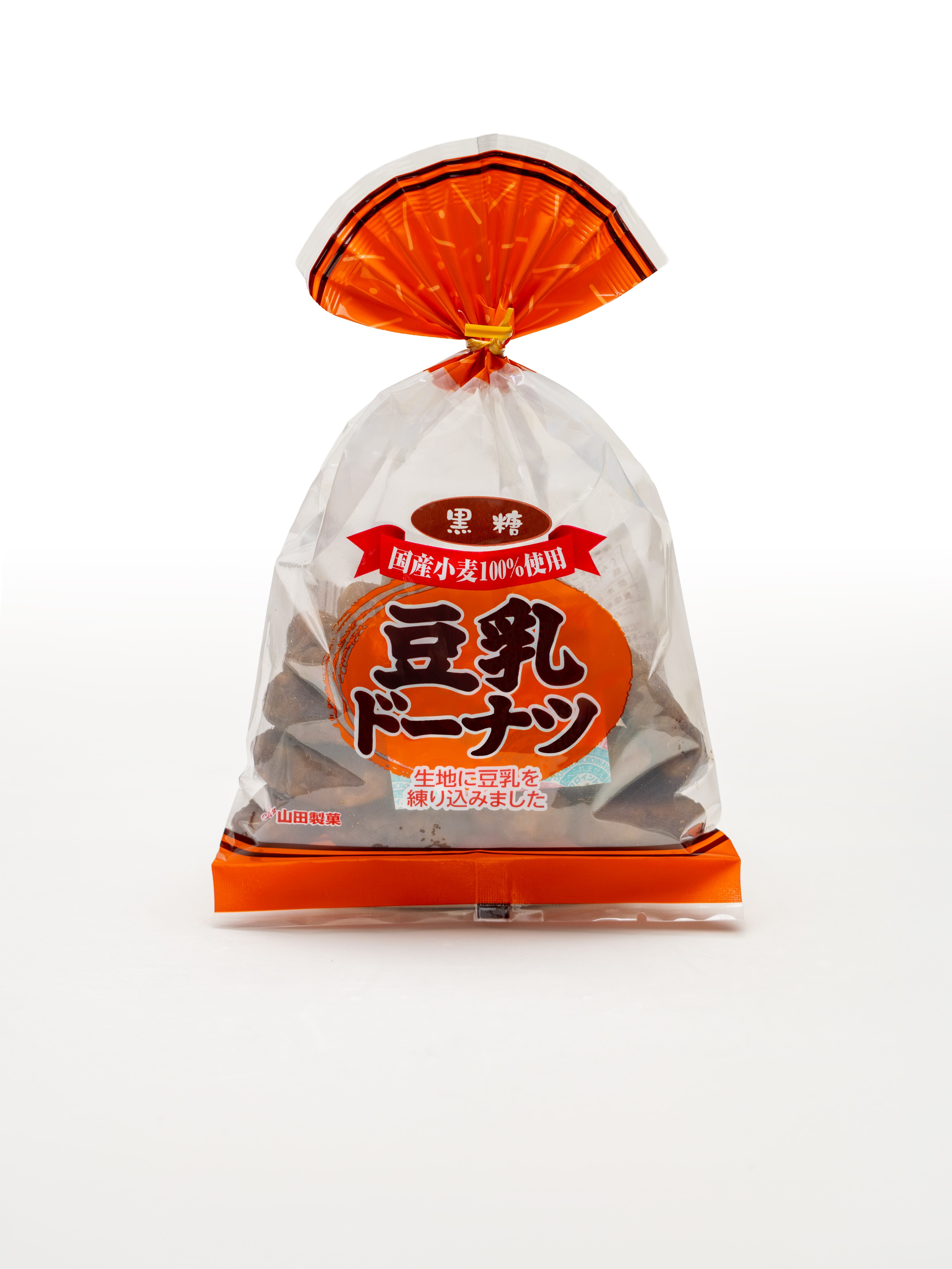巾着豆乳ドーナツ 黒糖 160g | 山田製菓公式オンラインショップ