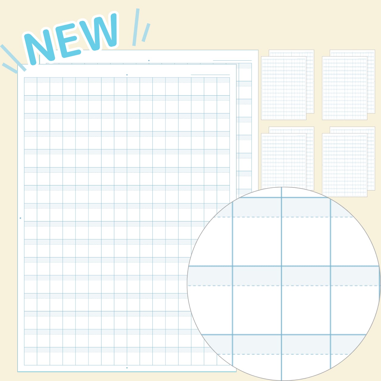 計算用レポート用紙＜繰り上がり・繰り下がり＞（×10）