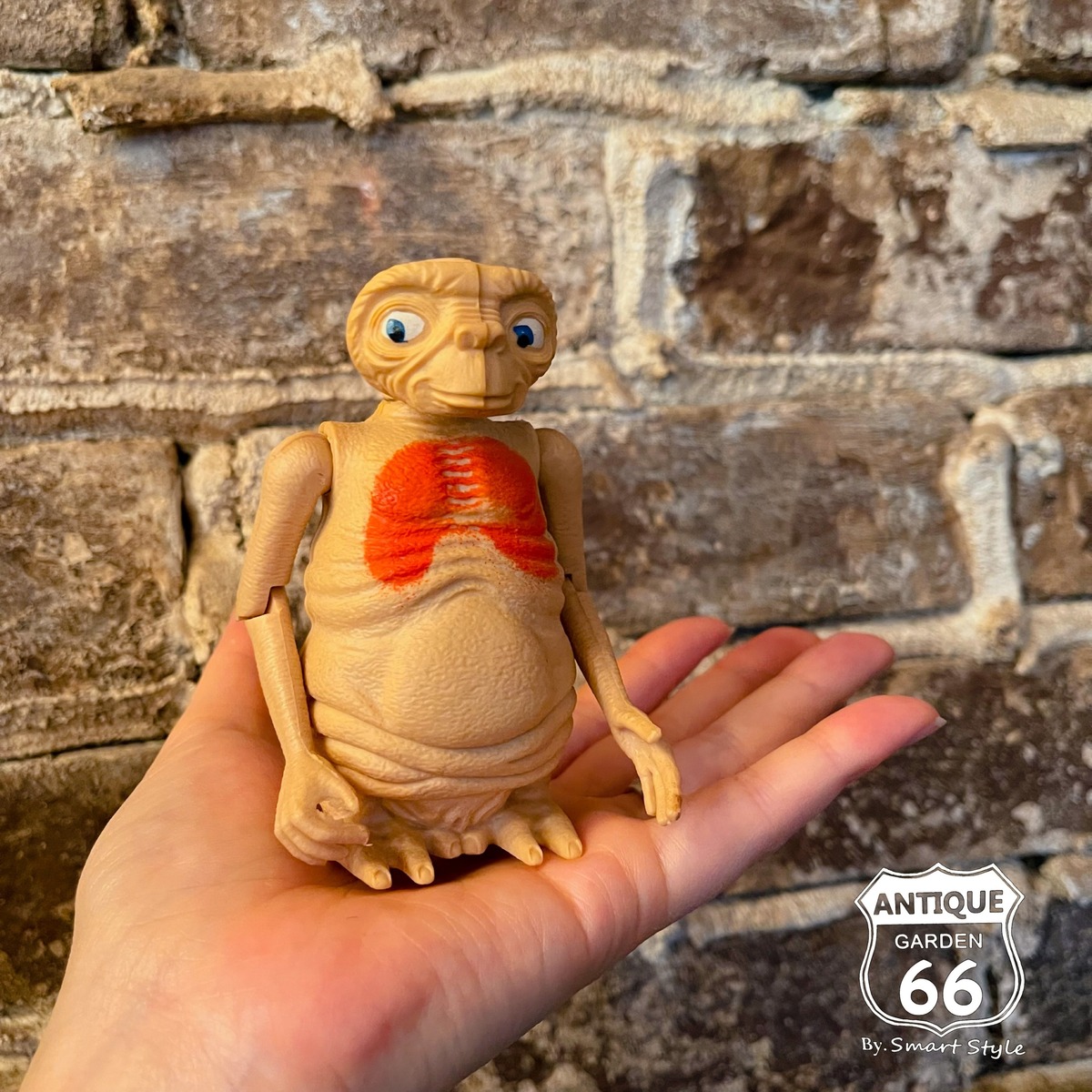 80s E.T. 首が伸びる ポージング アクション フィギュア イーティー 