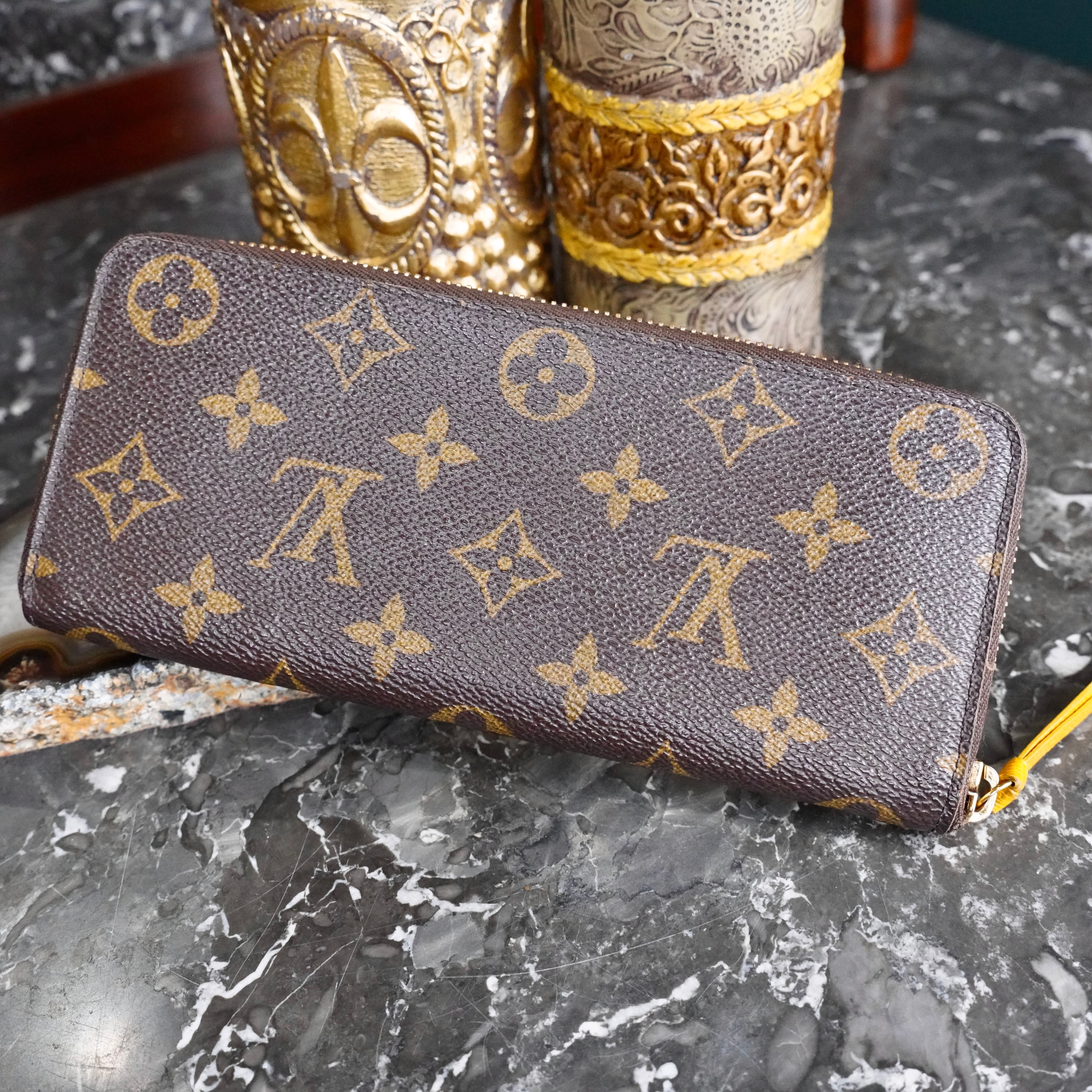 【最終値下げ】✨️美品✨️ルイヴィトン モノグラム クレマンス 長財布 LOUIS VUITTON M60744 GI1195 MONOGRAM PATTERNED LONG WALLET/ルイ