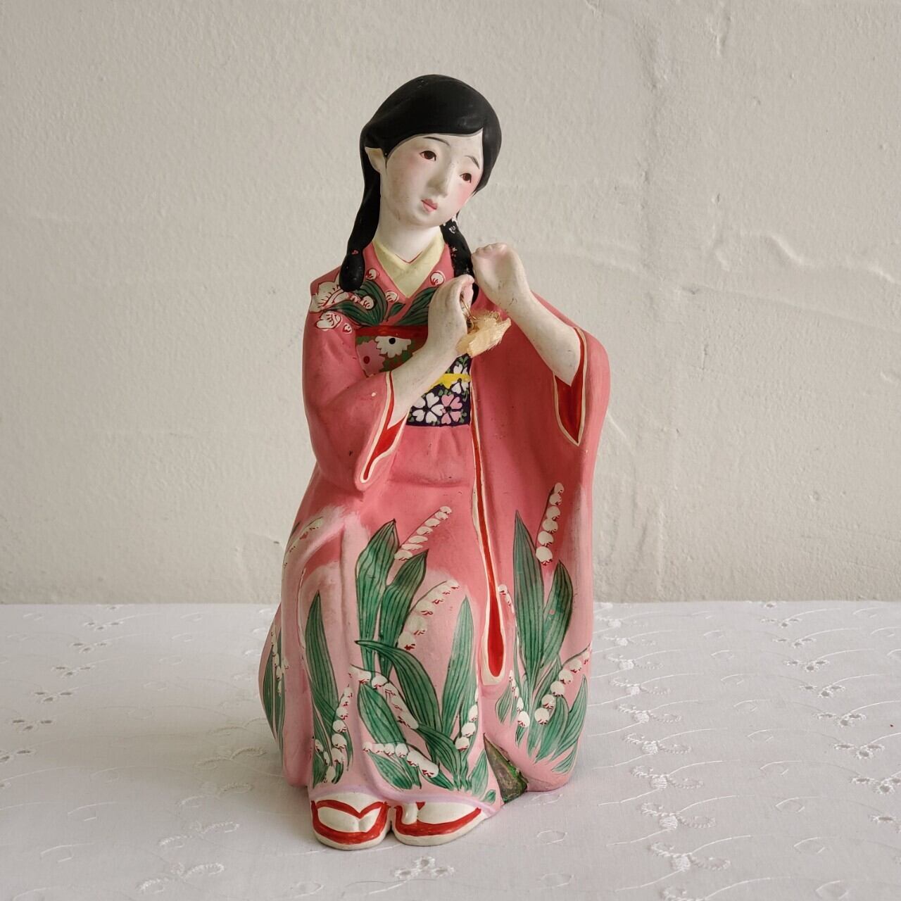 着物美人 夢二土人形 c | アンティーク雑貨・家具・骨董品