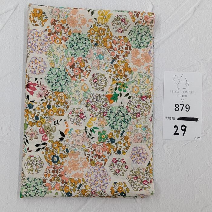 《879》◆輸入 リバティ LIBERTY タナローン カットクロス ハギレ