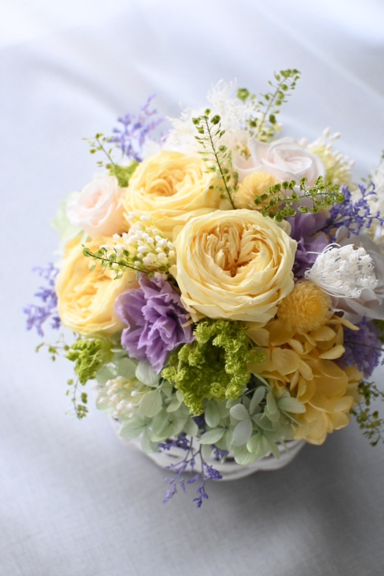 バスケットアレンジ　ル コワン アンソレイエ