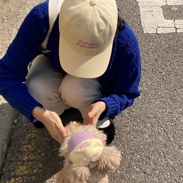 〈即納アイテム〉pebs / Ball cap(わんこ用) Sサイズ