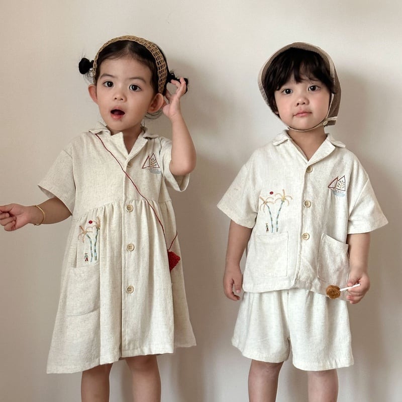 BABY&KID】2026新作 亜麻セットアップ/ワンピース | Betty
