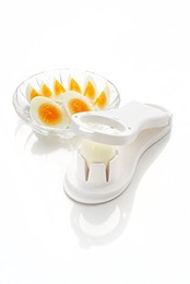 曙産業 玉子切り 日本製 2分割 1本線 業務用品 たまごの黄身を崩さずきれいに半分 縦切りエッグカッター GM-1500