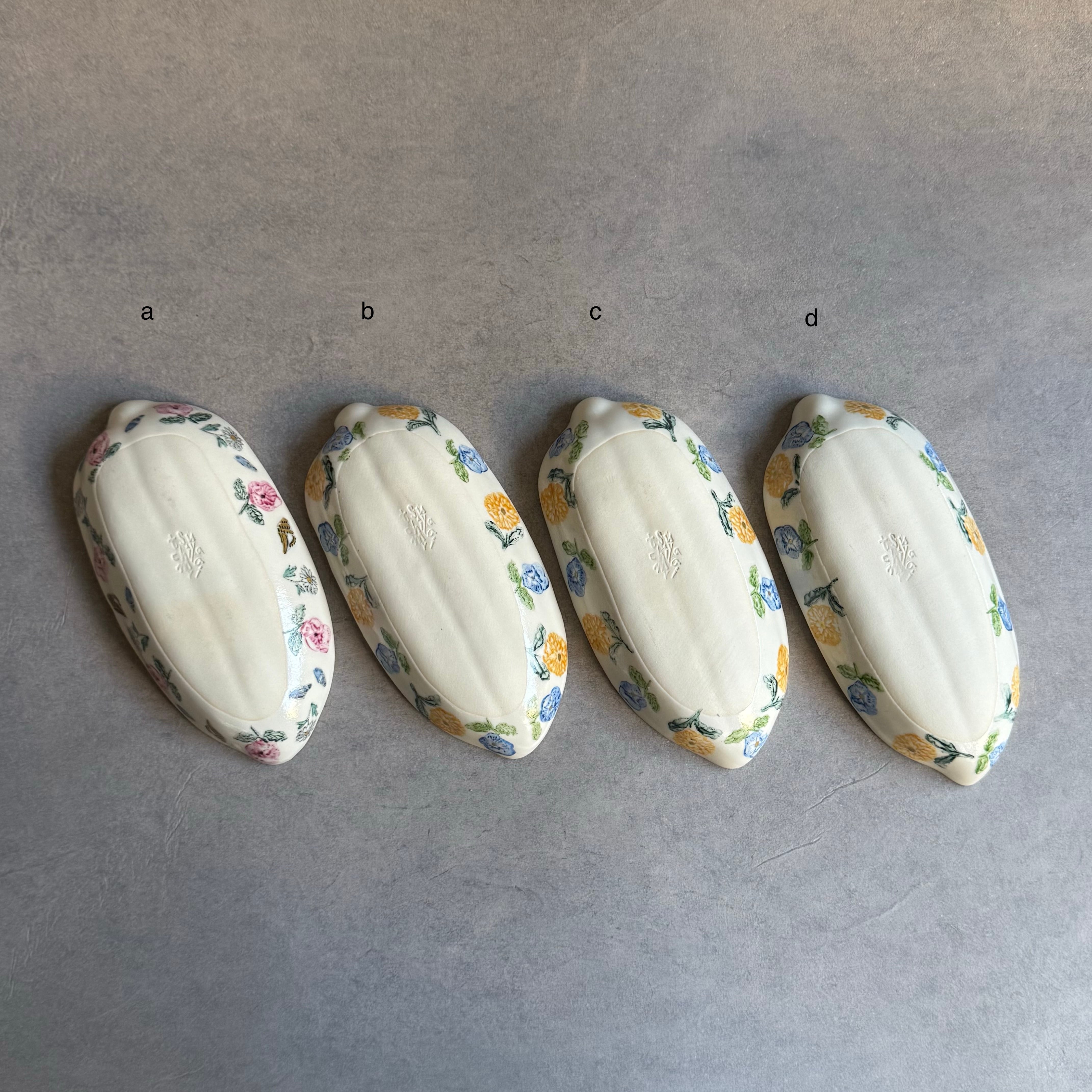 つちやまり 笹型皿 | gallery 一白