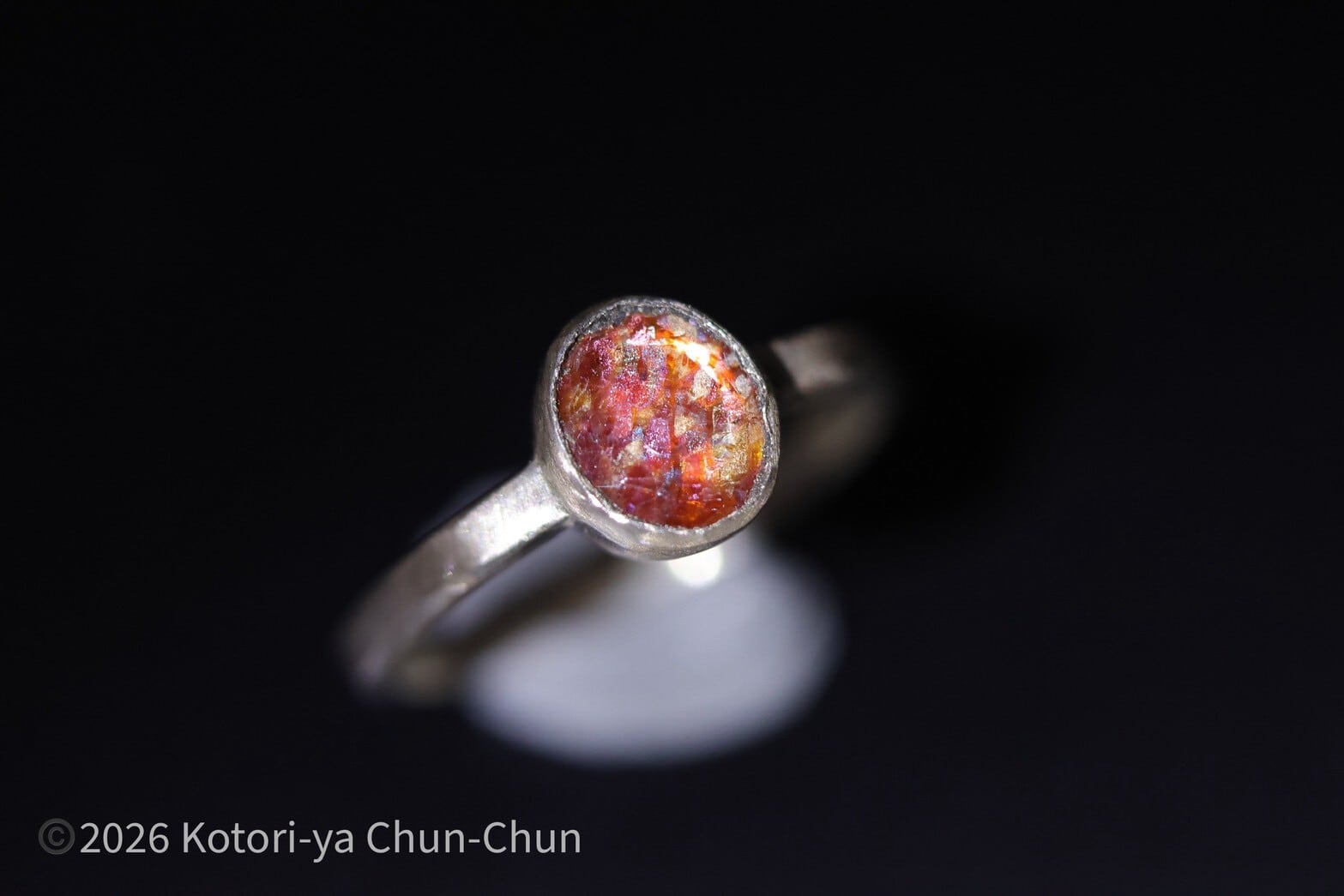 幻の赤いエメラルド!!★アメリカレッドベリル★ リング、ペンダントオーダー受付中 レッドベリル0.39ct(GIA宝石鑑別書付) | ユアエメラルド