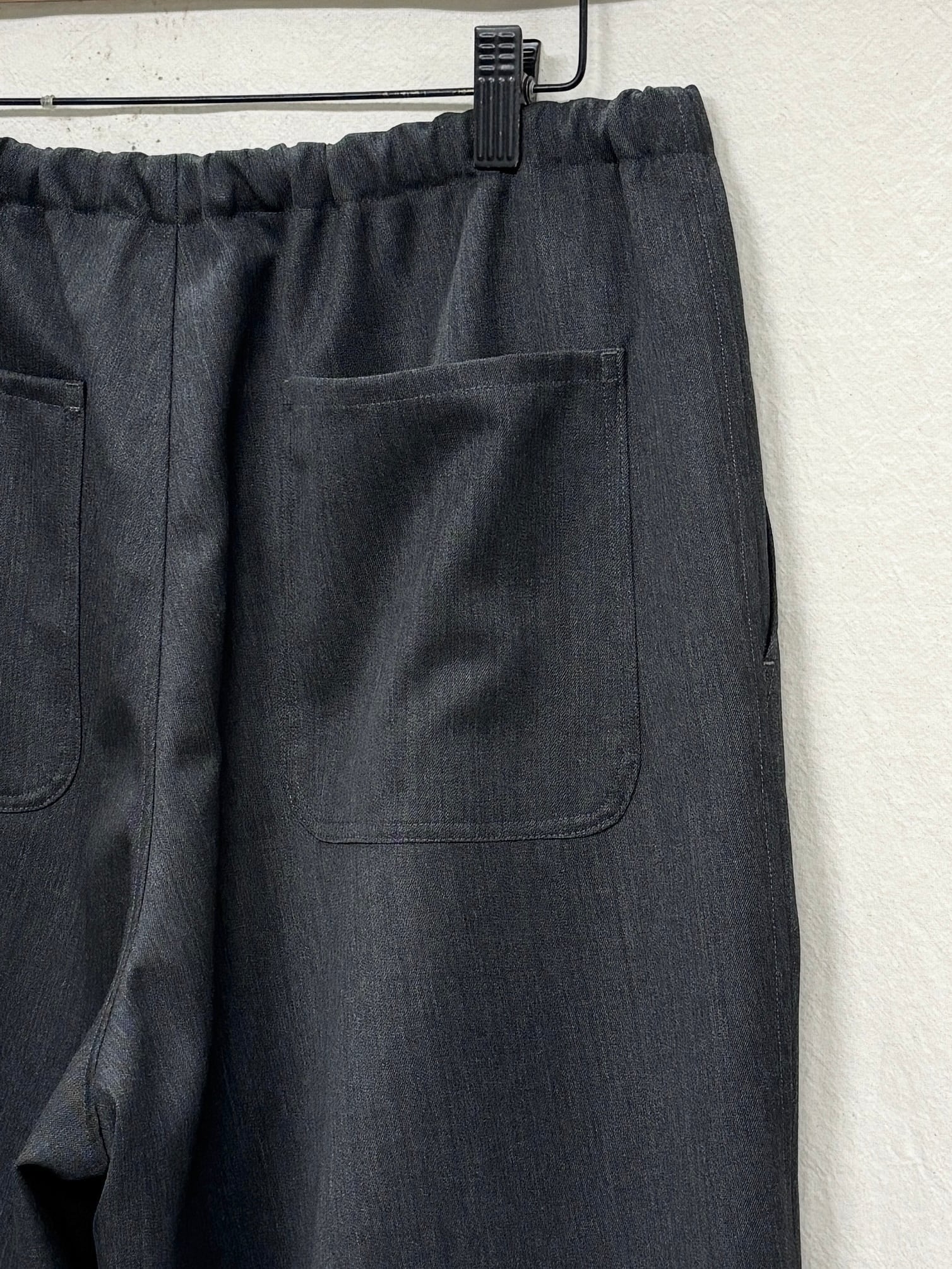 awasa / wool gabardine over pants (GRAY) | THE MODERN AGE