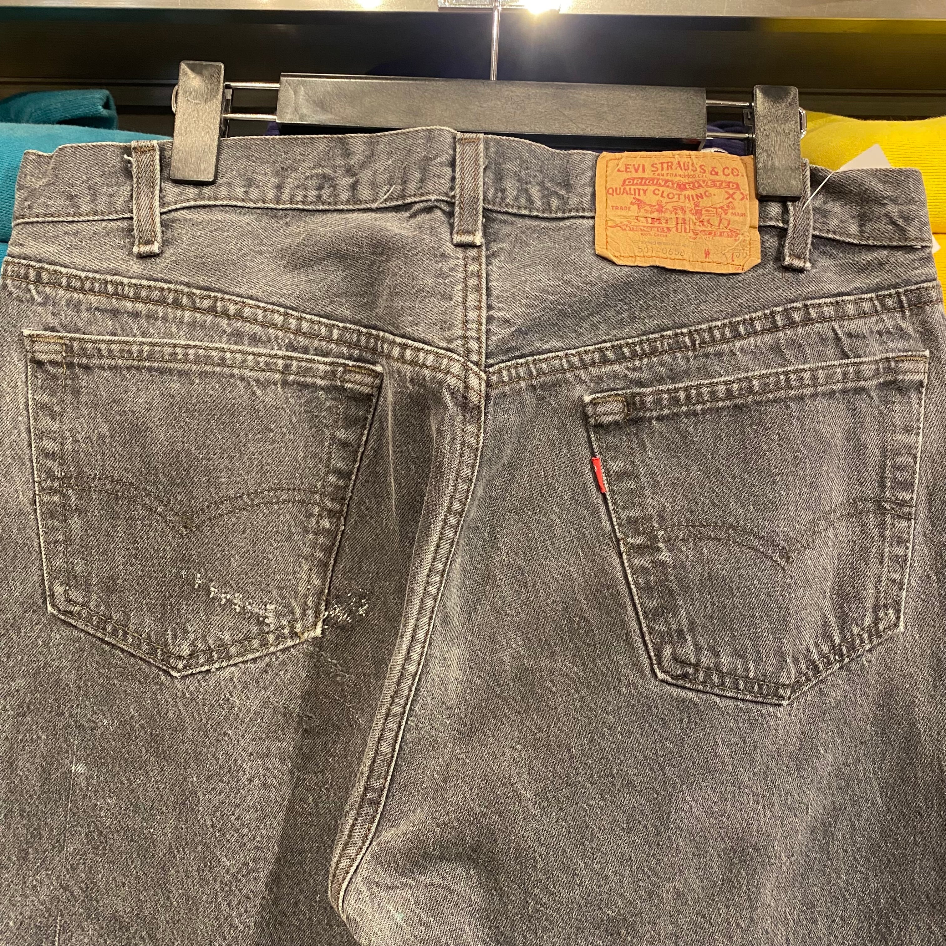 80S LEVI'S 501 BLACK USA (35X30) | BerBerJin / & BerBerJin