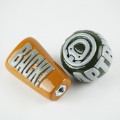 AP's SHIFT KNOB カーキ/グレー - APtrikes125