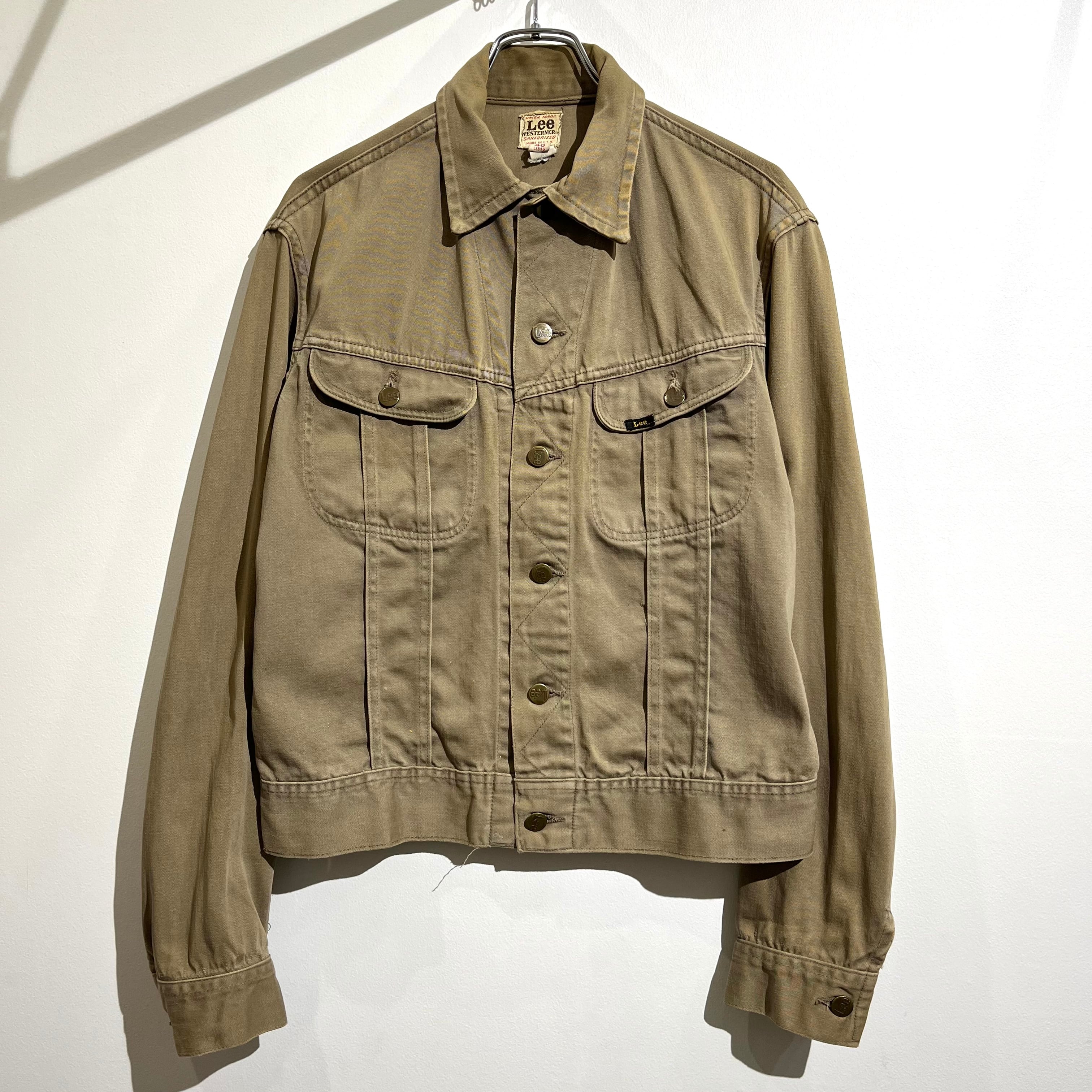 60s Lee 102-J WESTERNER Mocha Brown Jacket 60年代 リー ウエスターナー モカブラウン モカターナー