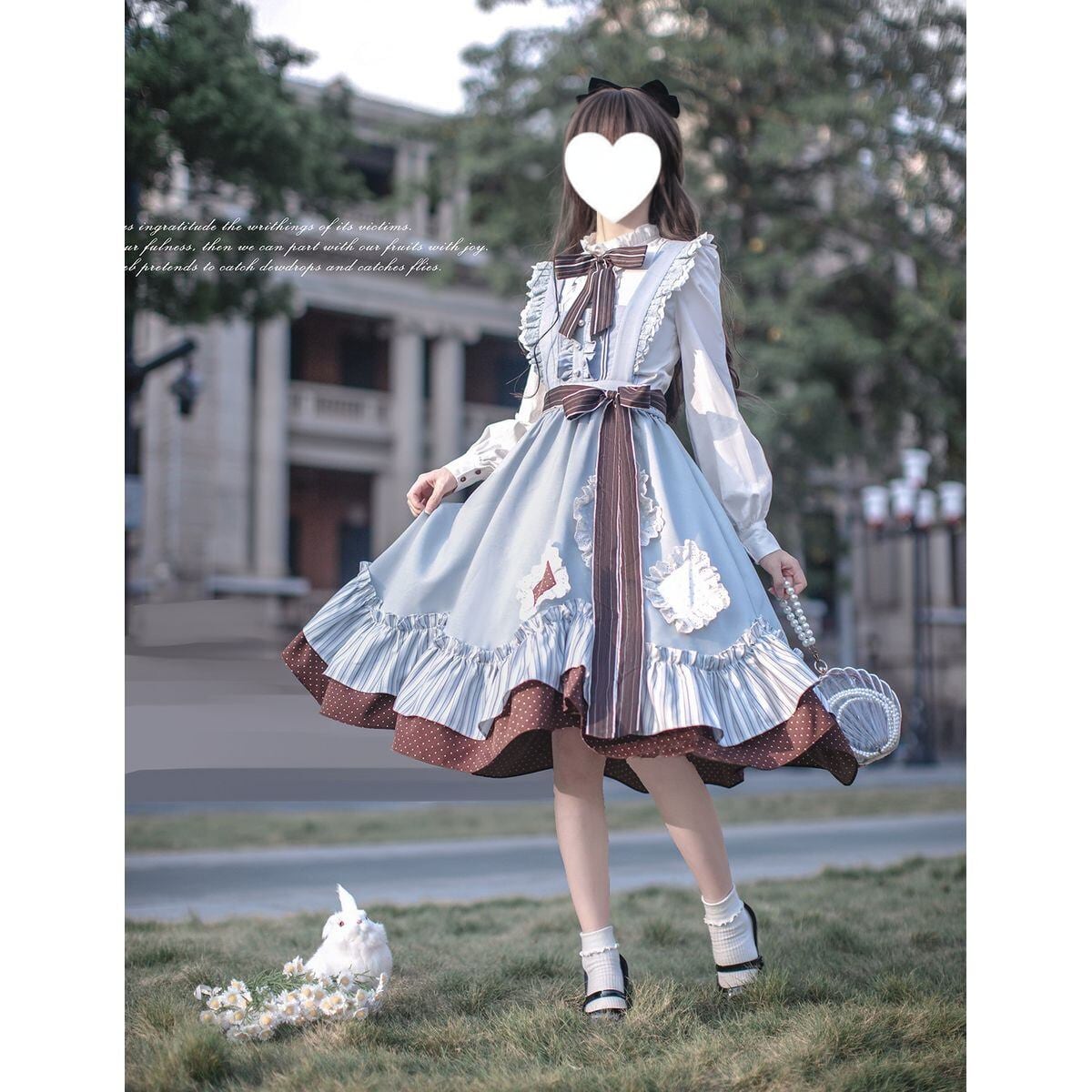 エレガントアリスセットアップ：ジャンパースカート | Maiden's Rêve