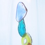 Sunny Beach 03 - アゲートヒーリングチャイム / Agate Sun Catcher Wind Chime 363