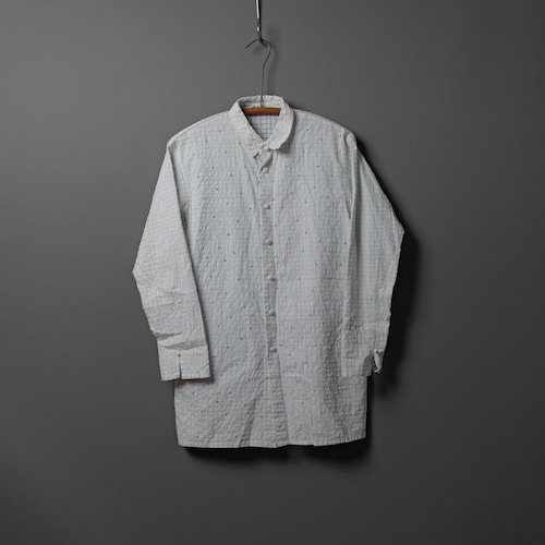 [ASHA by MDS]  Textured Grid Shirt