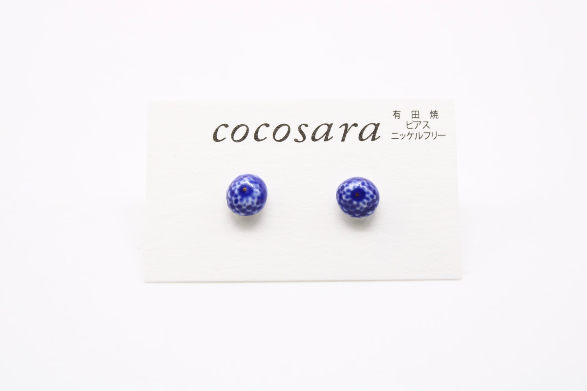 conoaコノア　凍りかけの水たまり　ピアスセット cocosara福袋ピアスセット2,200円（4,200円相当） | 有田焼