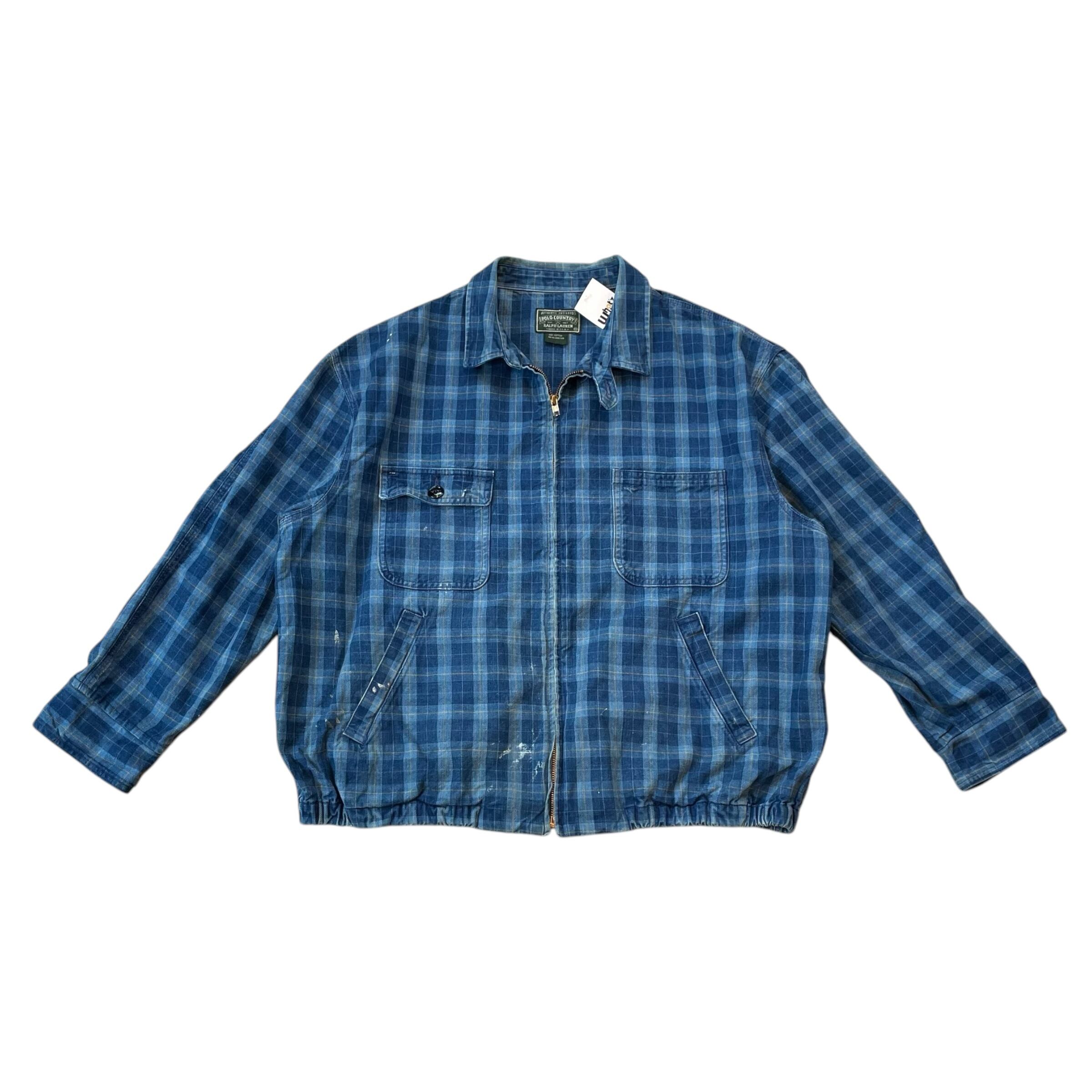 Special!! Early 1990s POLO COUNTRY "PALAKA JACKET" type swing top