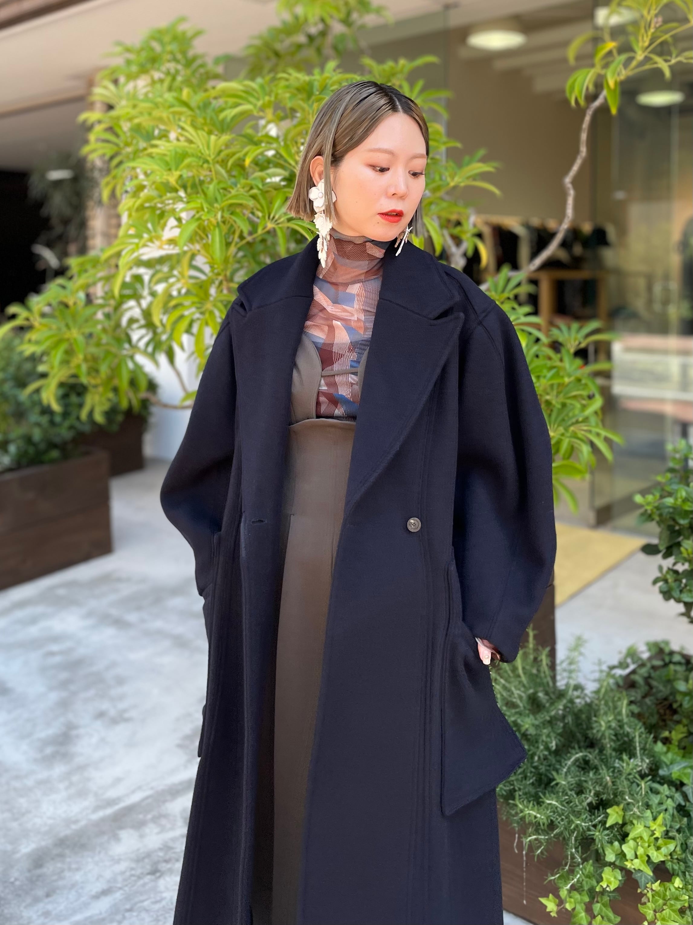 柔らかな質感の AKIKO AOKI ジャケット 19ss - poumonquebec.ca