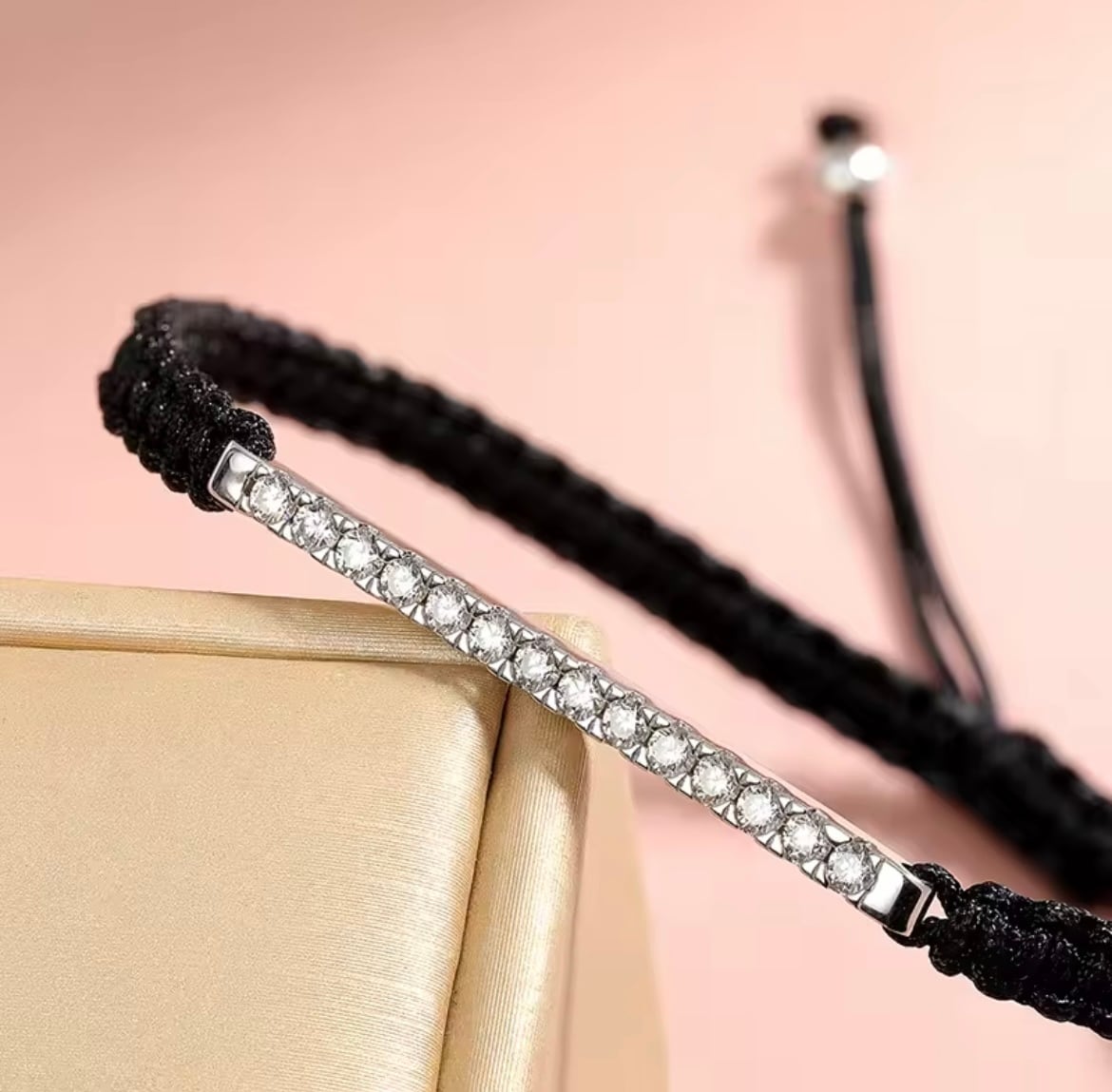 GRA鑑定＆MAX反応｜本物の輝き モアサナイトブレスレット S925 GRA鑑定＆MAX反応｜本物の輝き モアサナイトブレスレット S925