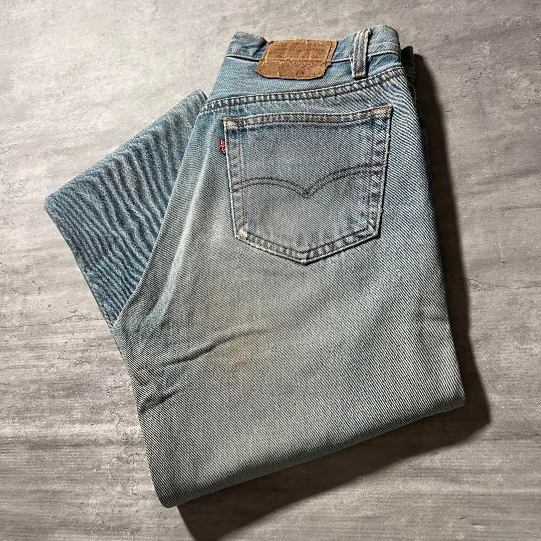 USA製 “ LEVI'S ” 606 Big-E SLIM TAPERED DENIM OLD LVC アメリカ製