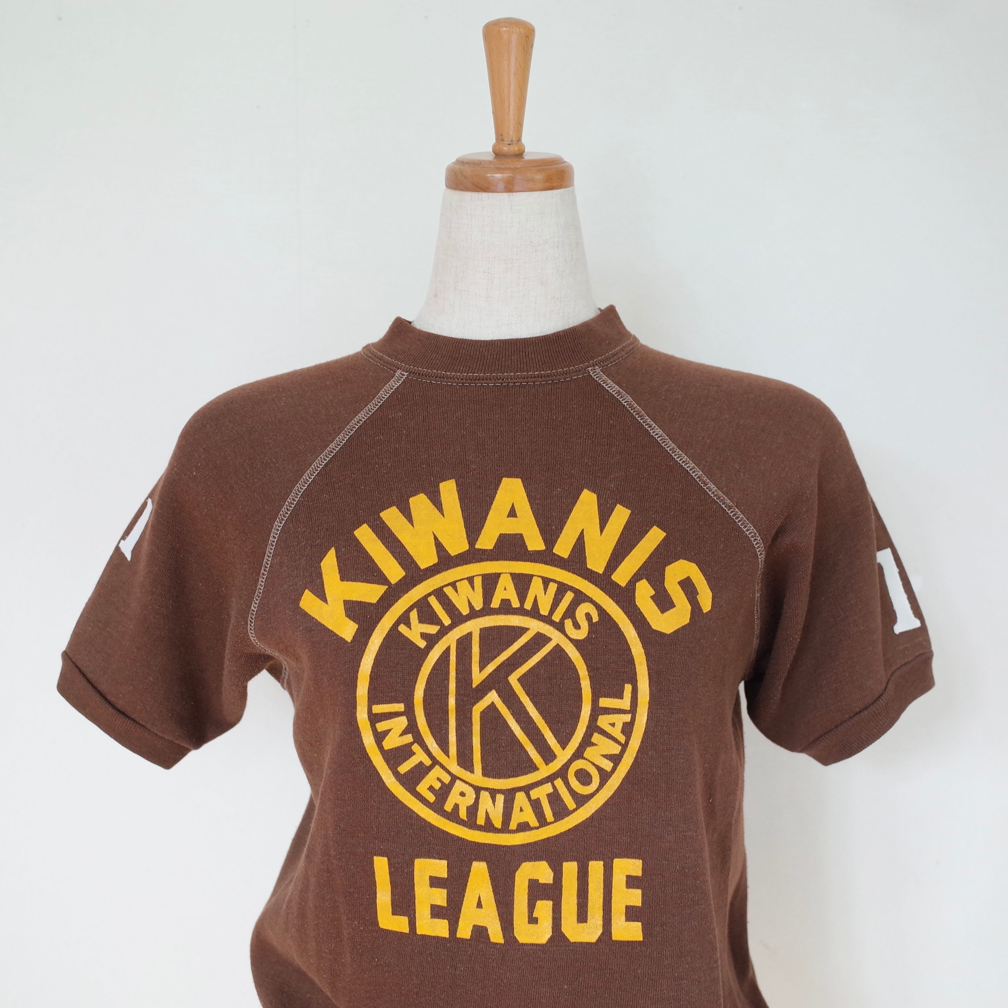 70-80s USA S/S sweat "kiwanis"