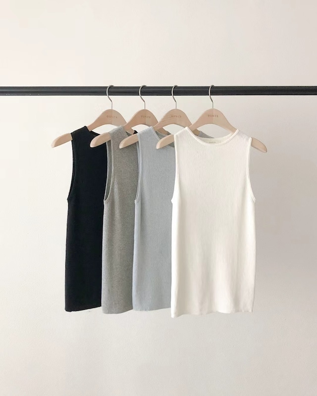 (予約) ounce / Low sleeveless 4color