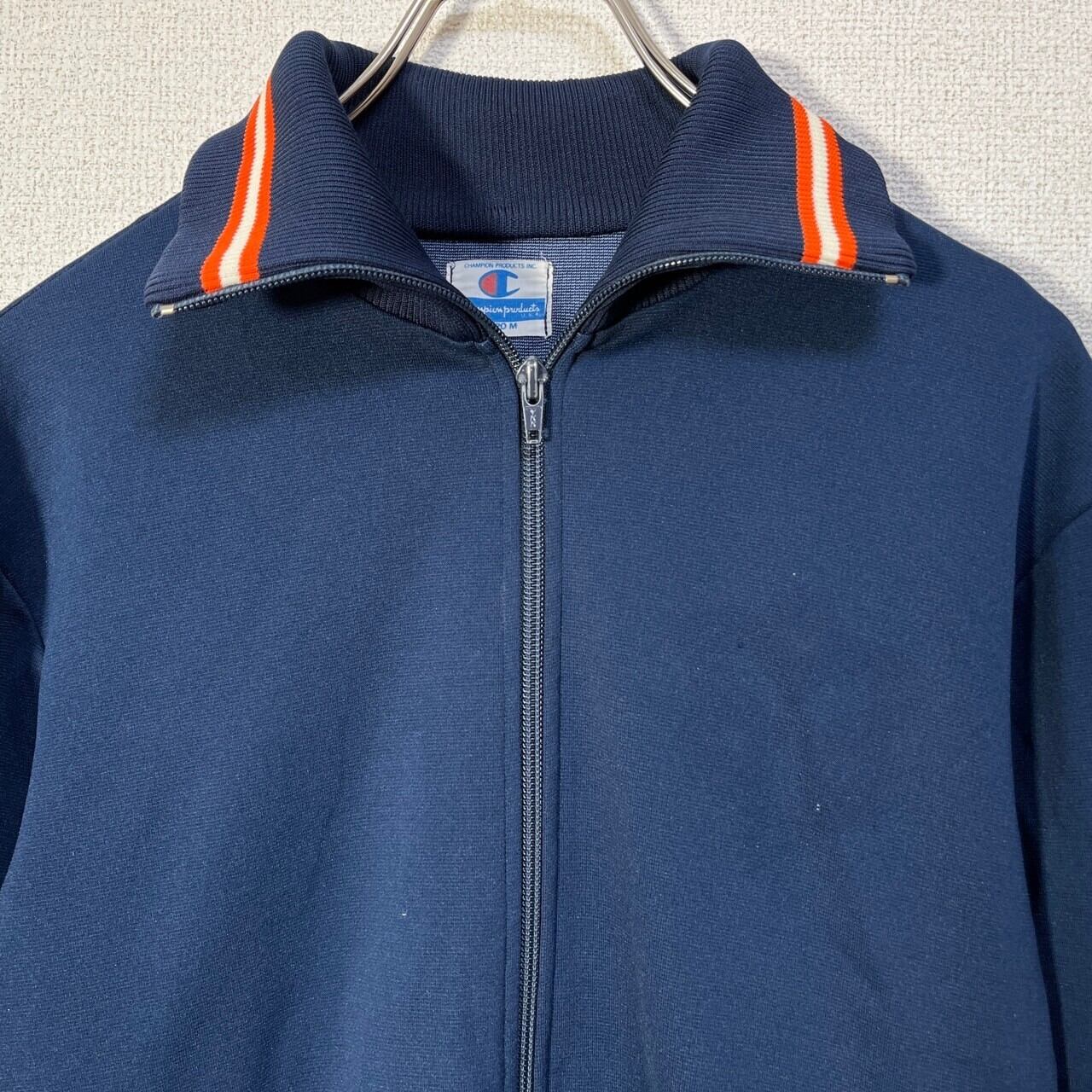 破格超希少80s チャンピオン ワンポイント トラックジャケット 紺