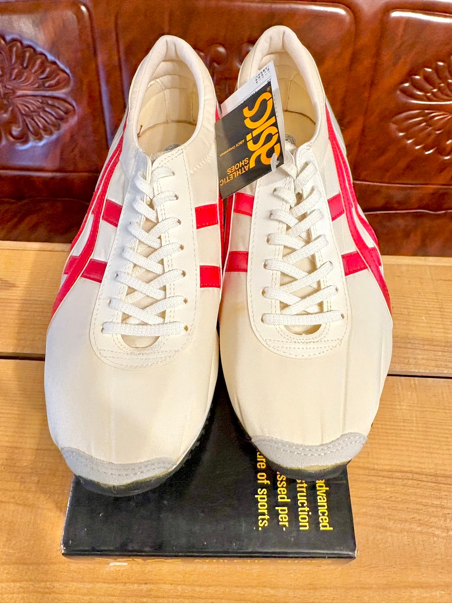 ASICS TIGER（アシックス タイガー） マラソン310 白/赤 26.5cm