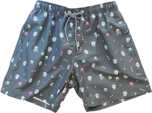 BOARDIES　（ボーディーズ）メンズ水着　SWIM SHORTS　スイムショーツ　イギリスブランドのスイムウェア -DAY OF THE DEAD-