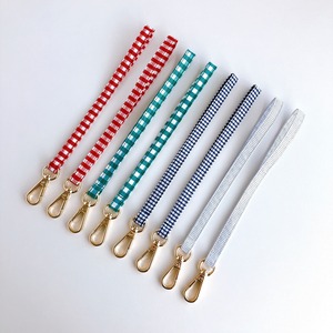 チェック模様のストラップ(長)