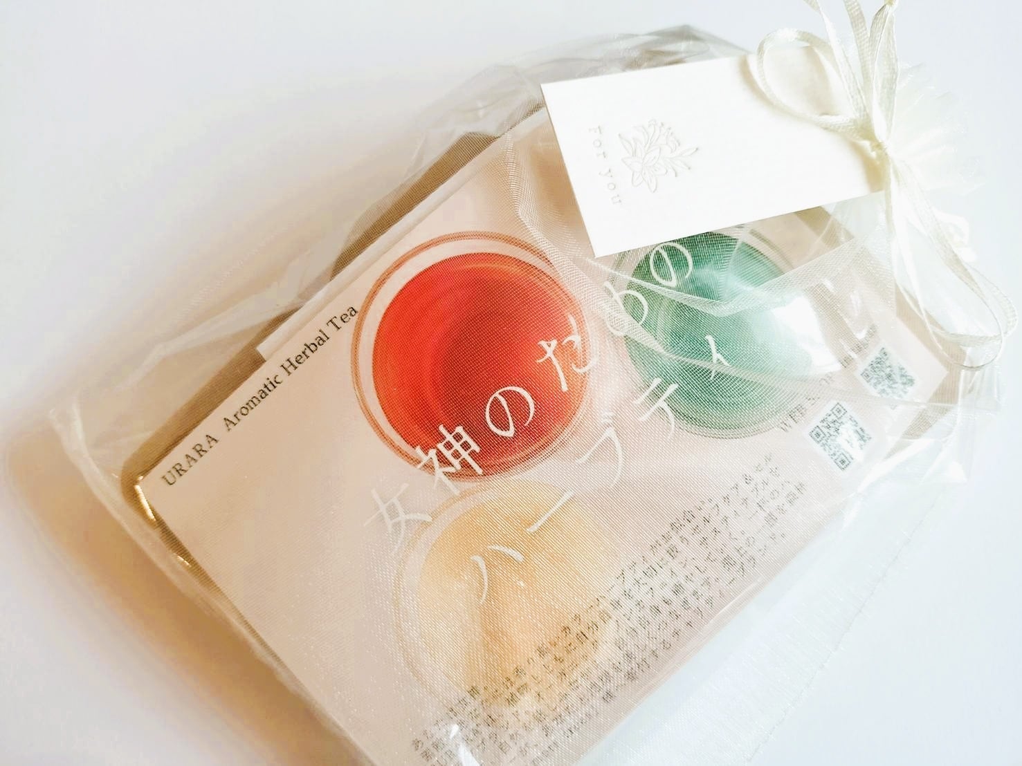 【ギフト①】女神のためのハーブティ〈1包入り×3種類〉/有機・ノンカフェイン・寄付付き