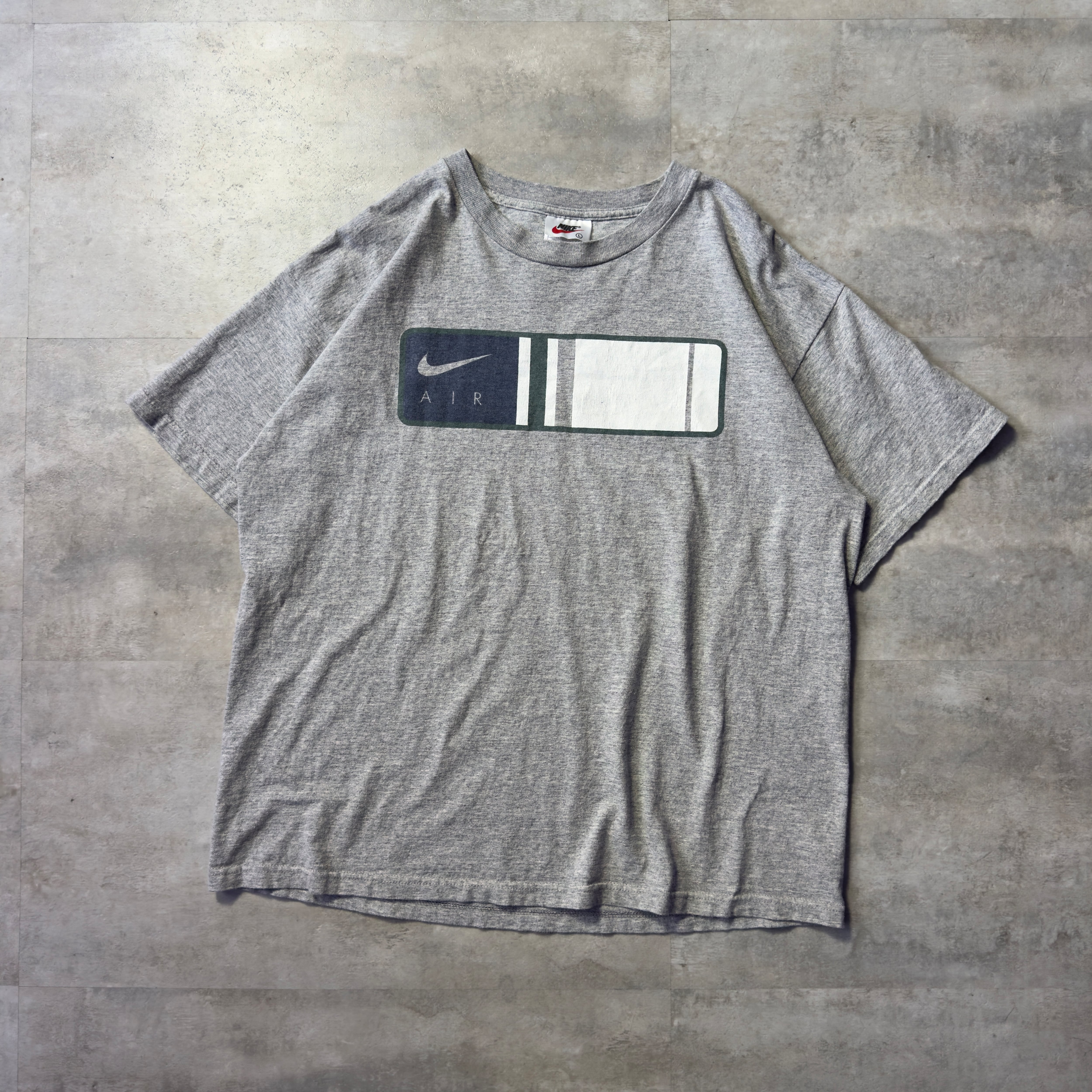 90s NIKE スタジャン 2トーン XLサイズ スウォッシュ | ANYTHBLE