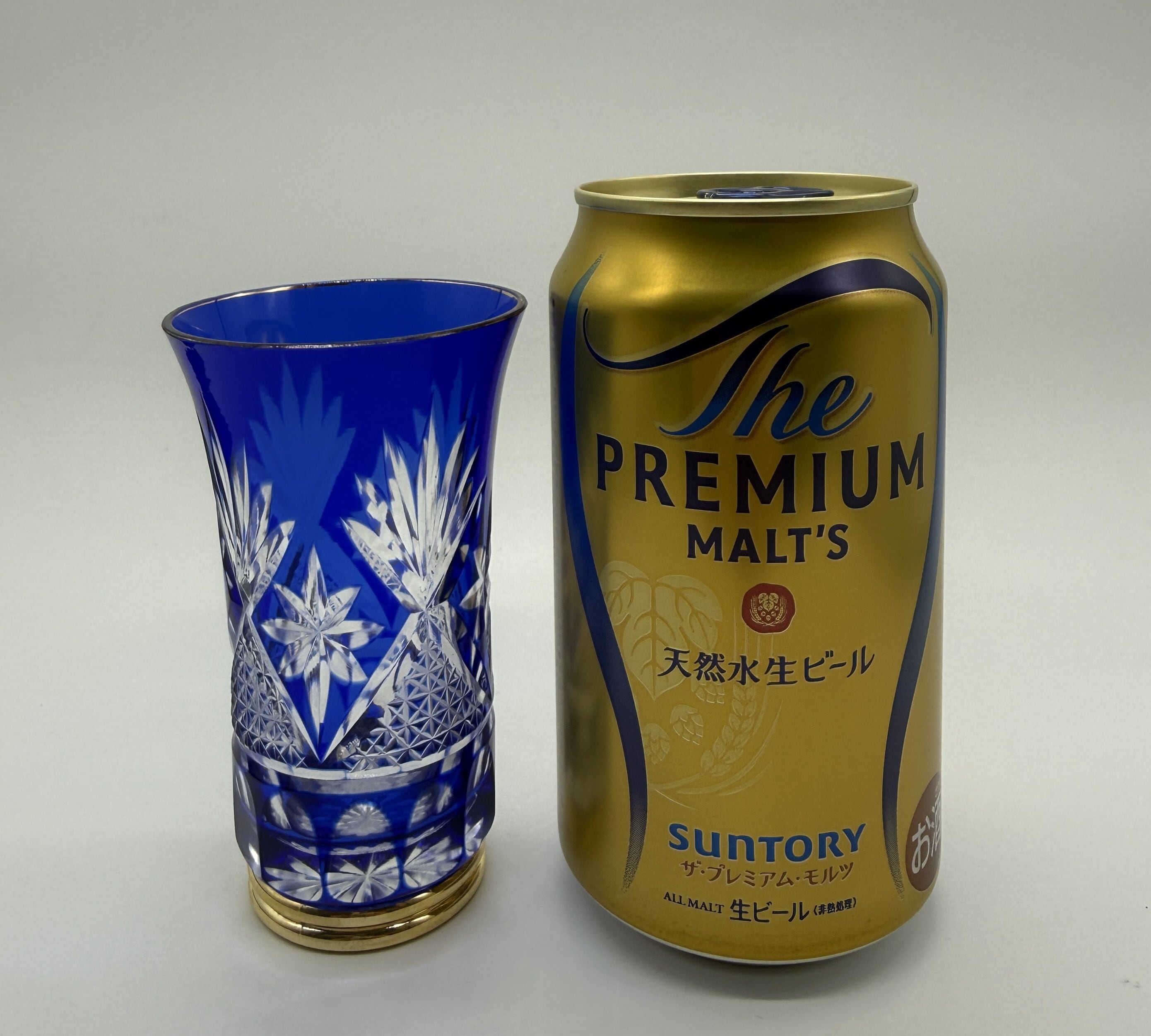 冷酒杯【上海切子】※金ベース