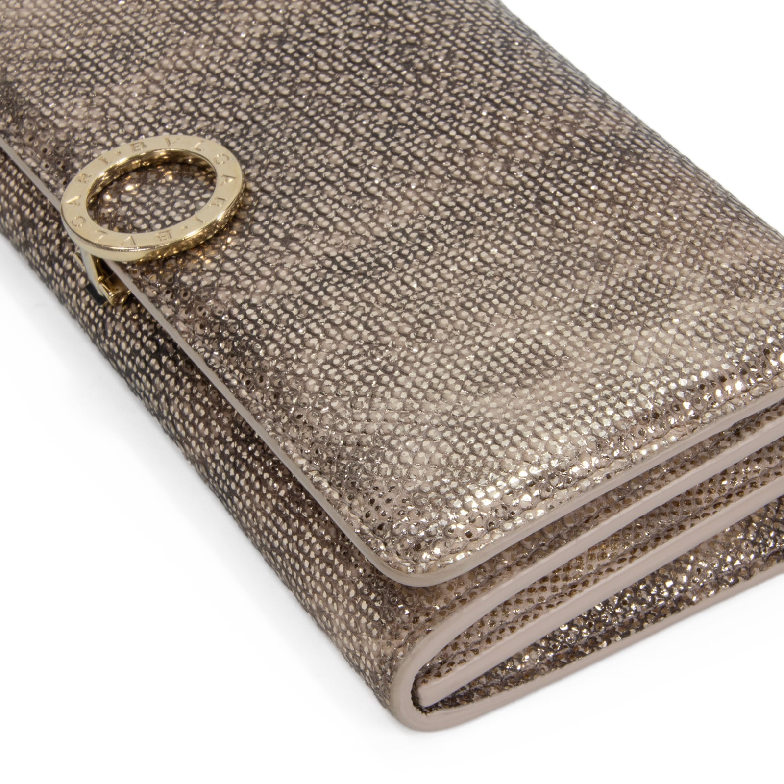 本物 送料無料 ブルガリ 長財布 二つ折り財布 レディース